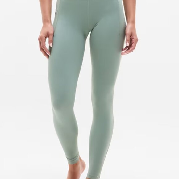 Athleta- Elation Ultra High Rise - Size M - Lighthouse Green - Picture 5 of 7